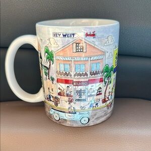 Key West Illustrated Mug